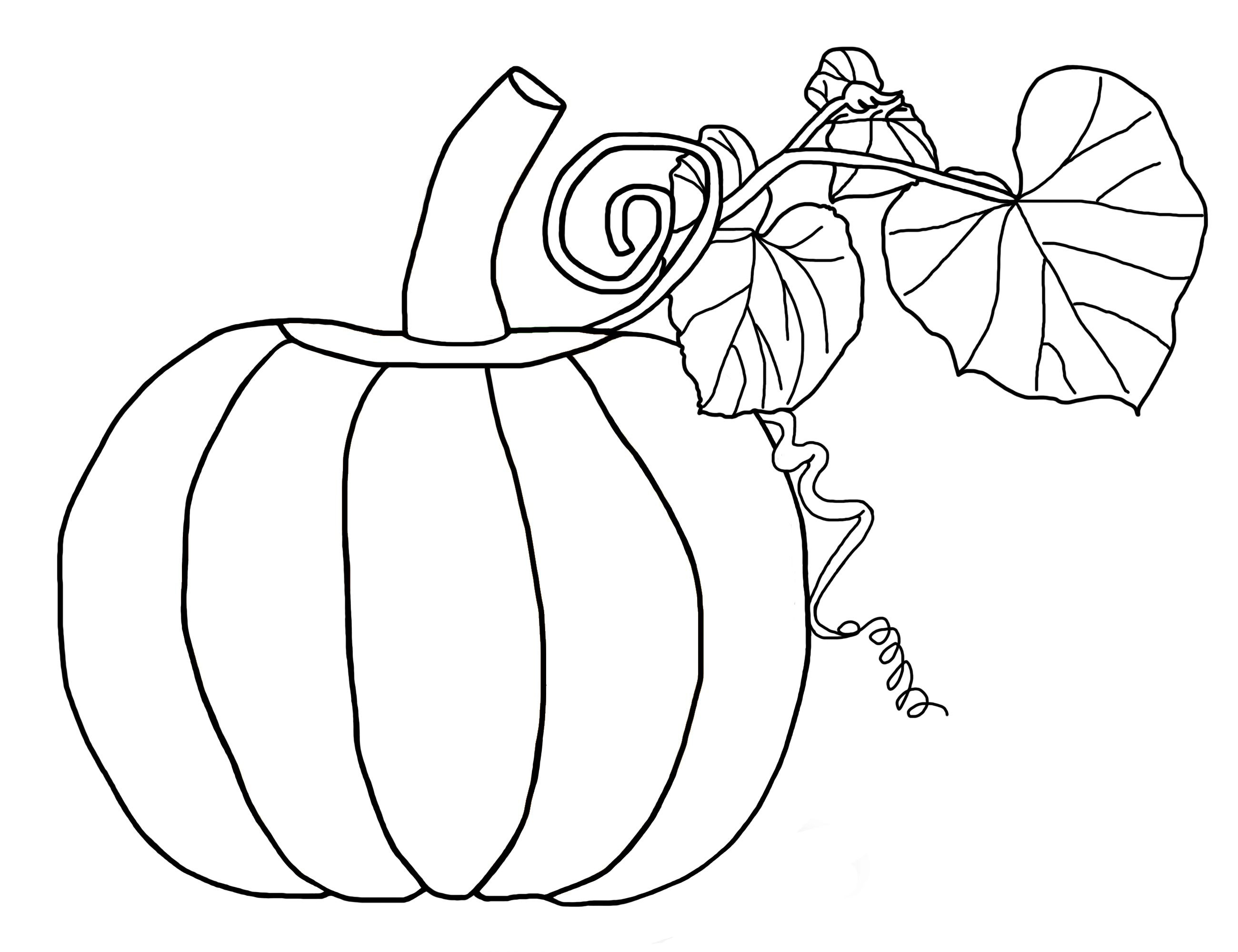 Halloween pumpkin coloring pages