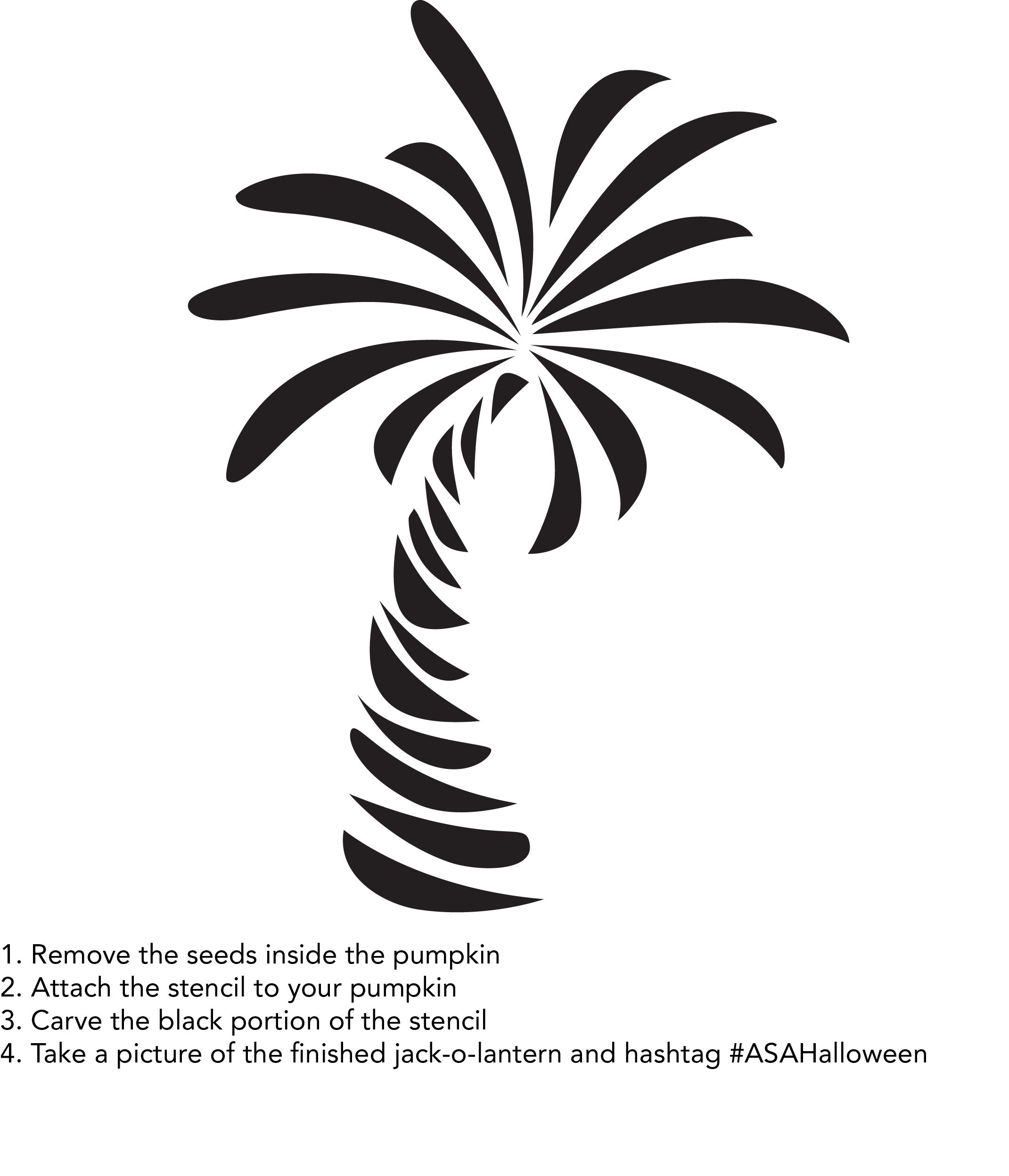 Palm tree pumpkin carving stencil pumpkin carving stencils templates pumpkin carvings stencils pumpkin stencil