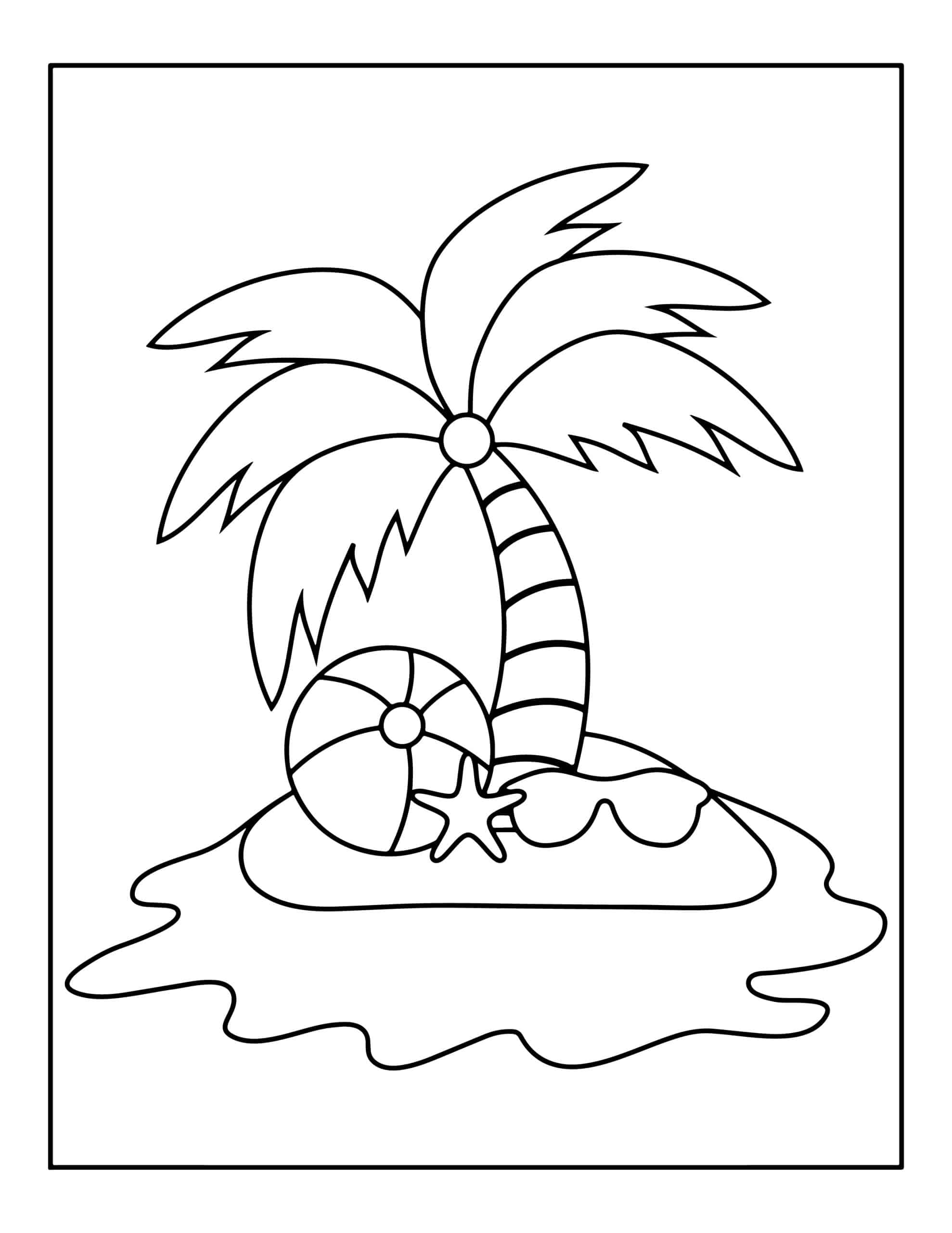 Free summer coloring pages updated