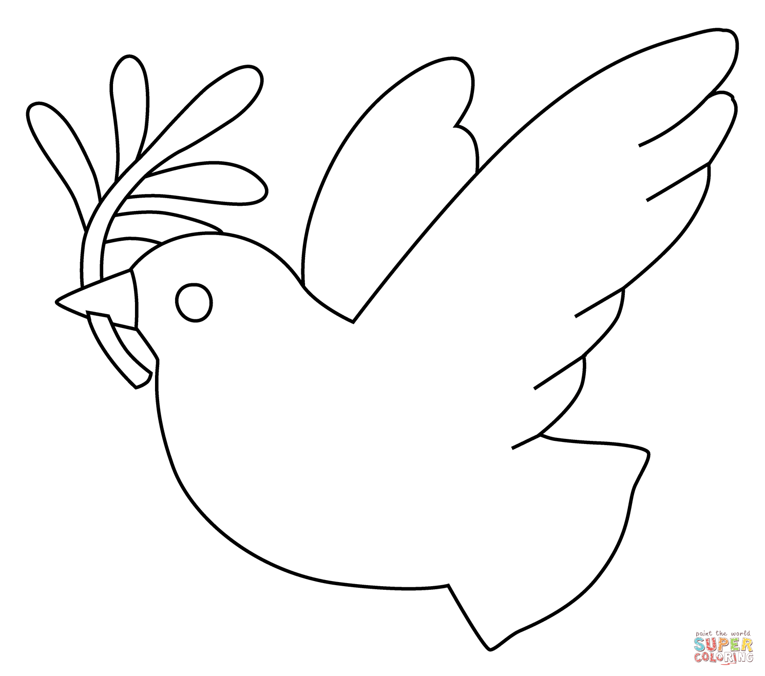 Dove emoji coloring page free printable coloring pages