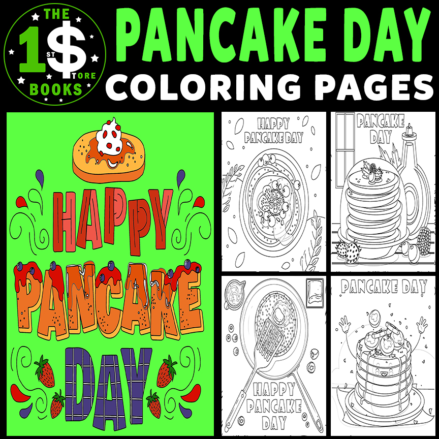 Happy pancake day coloring pages february holiday coloring sheets made by teachers