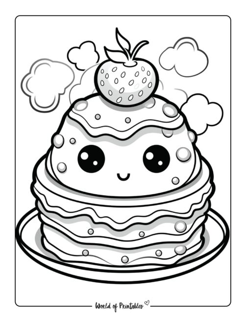 Food coloring pages