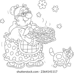 Pancake coloring book images stock photos d objects vectors