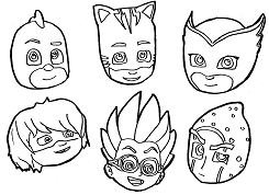 Pj masks coloring pages printable for free download