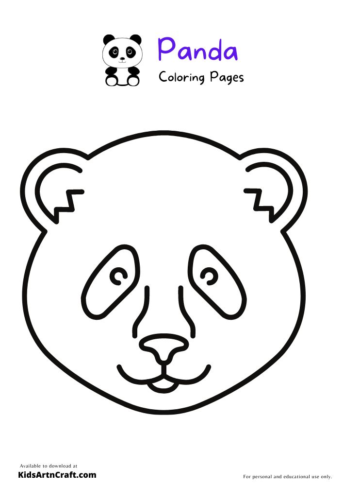 Panda colorg pages for kids â free prtables panda colorg pages prtables free kids colorg pages