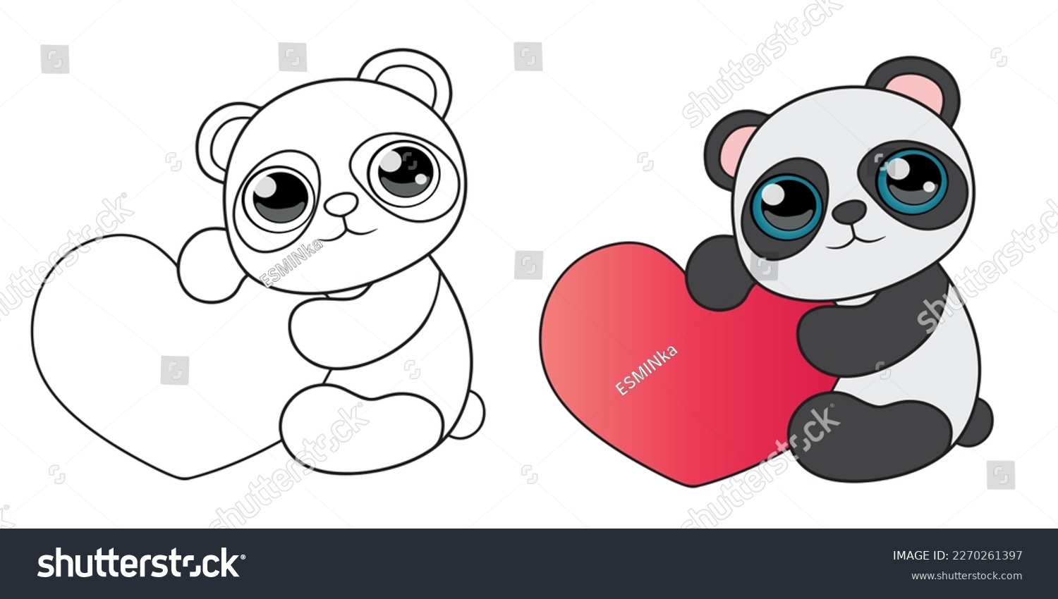 Panda color images stock photos d objects vectors