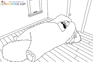 Turning red free printable coloring pages