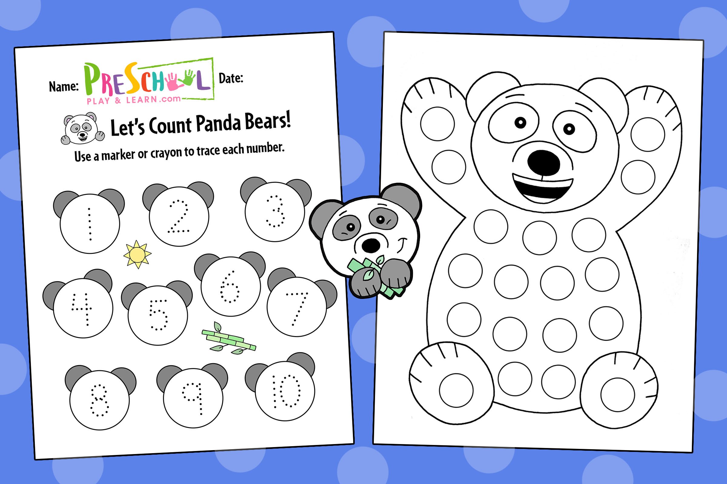 Ð free printable panada worksheets for preschool