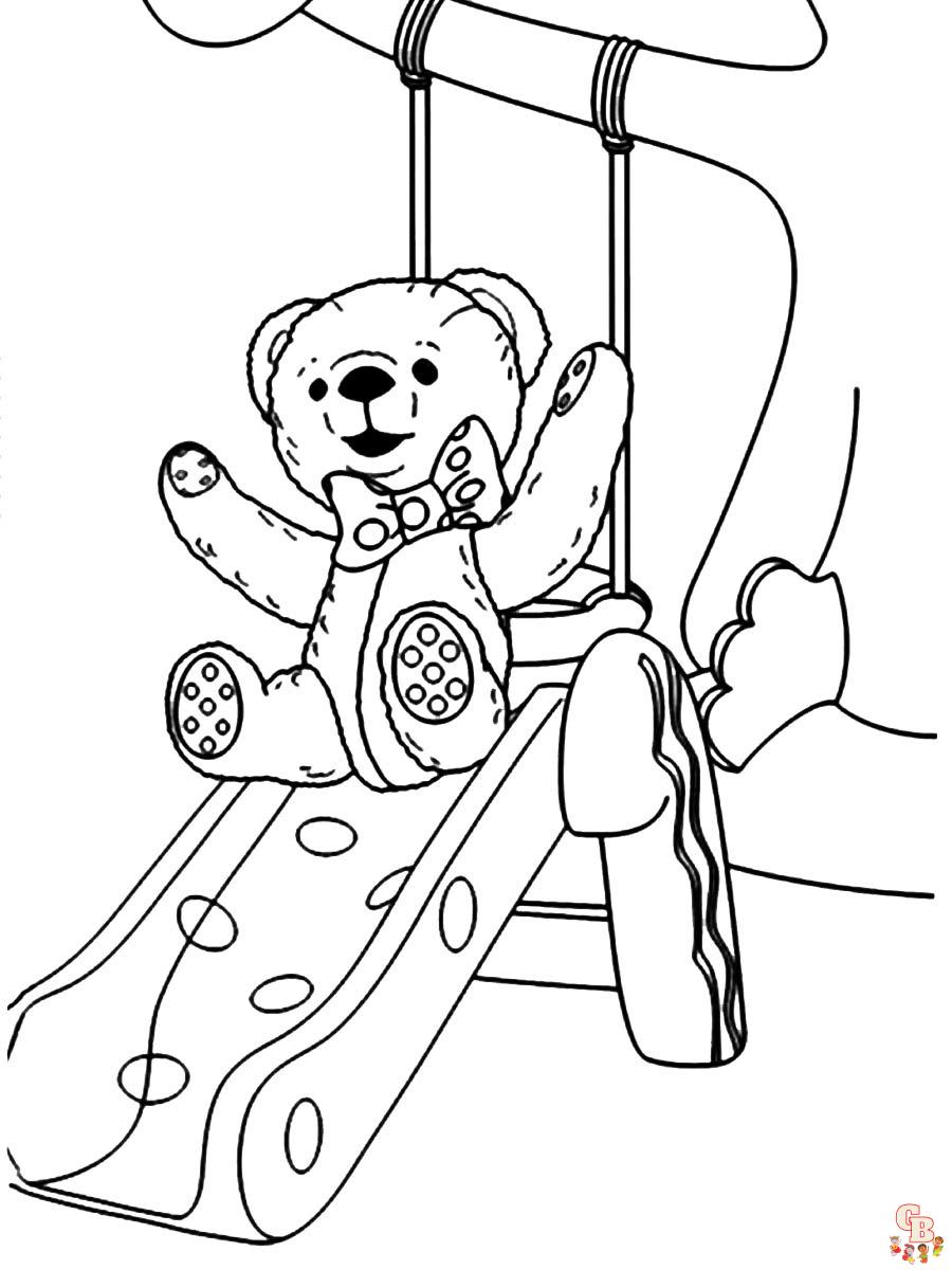 Andy pandy coloring pages for kids