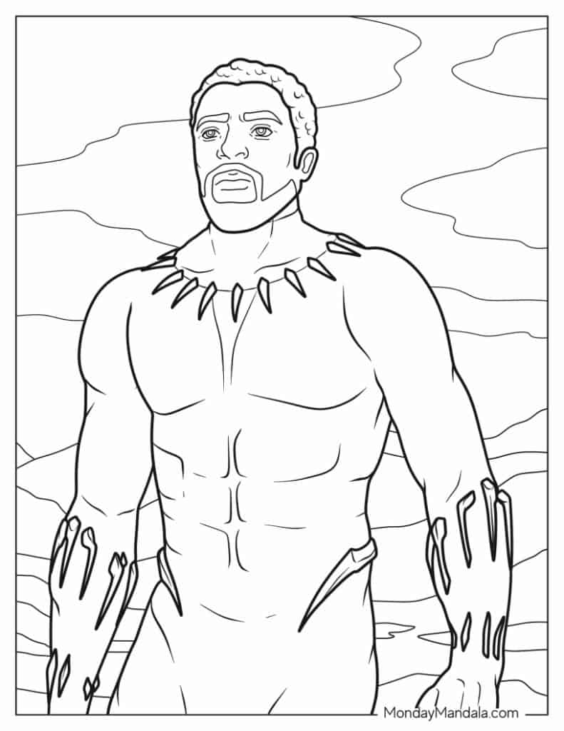 Marvel avengers coloring pages free pdf printables