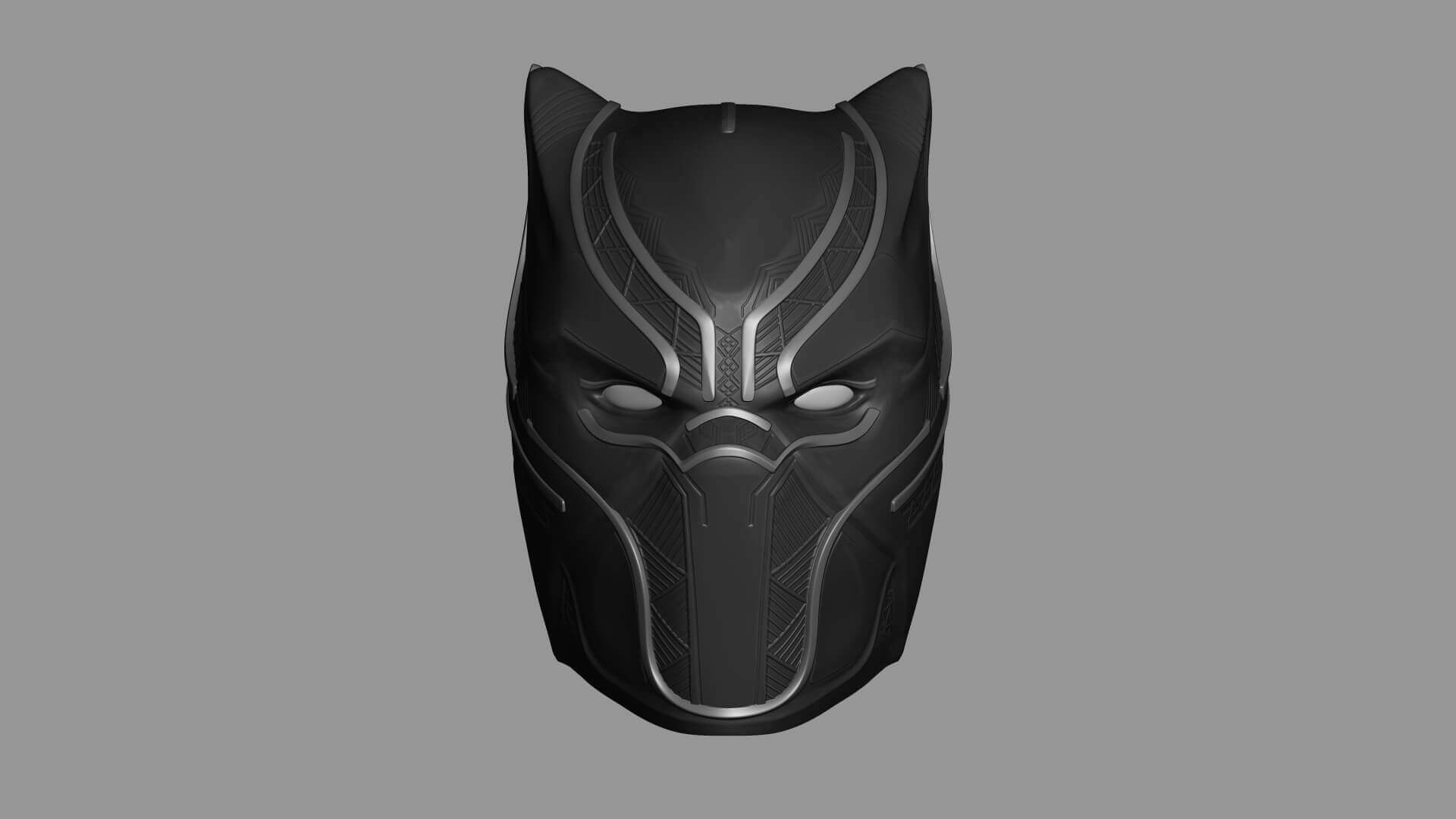 Black panther mask