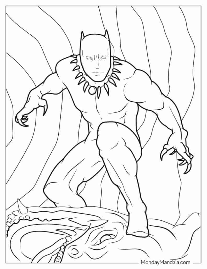 Marvel avengers coloring pages free pdf printables