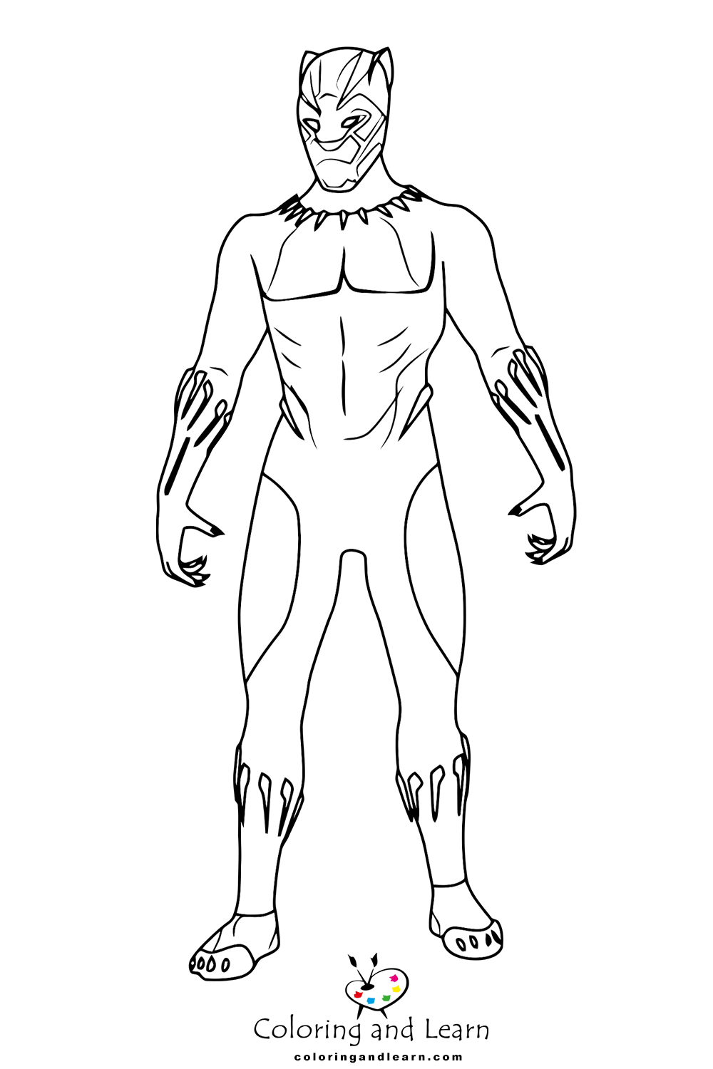 Black panther coloring pages rcoloringpages