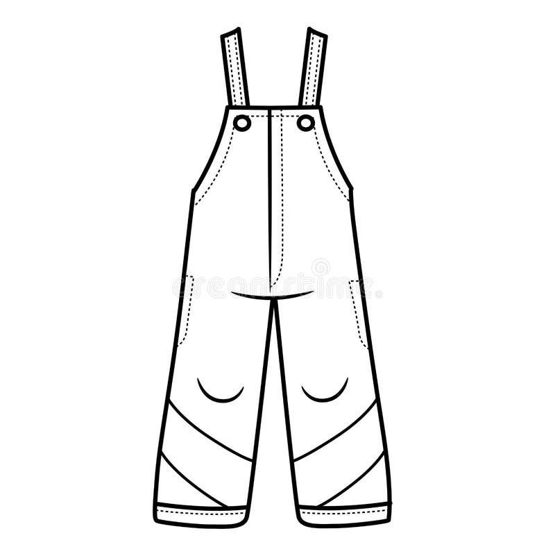 Pants coloring stock illustrations â pants coloring stock illustrations vectors clipart