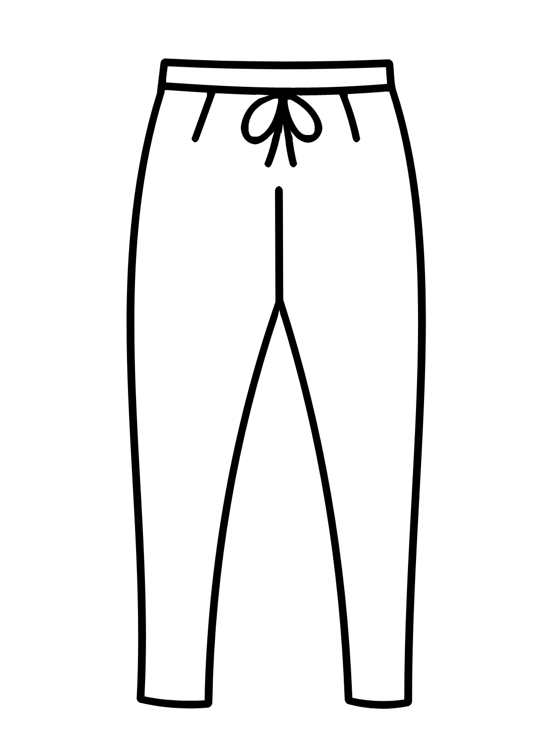 Pants coloring pages printable for free download