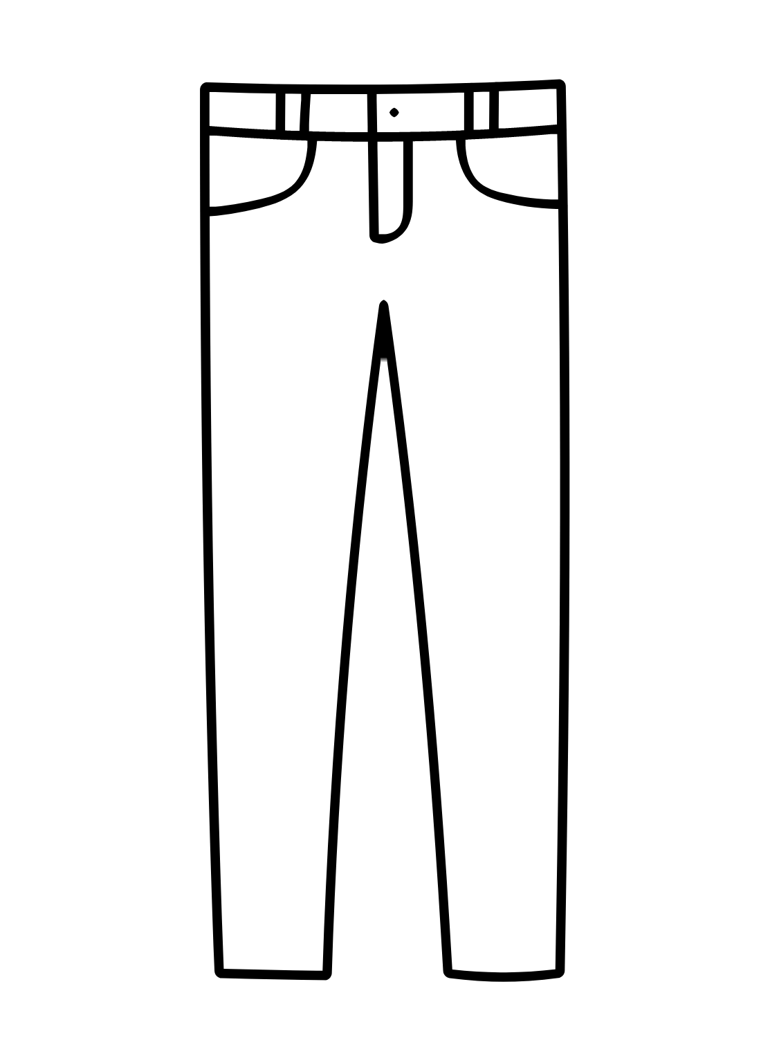 Pants coloring pages printable for free download