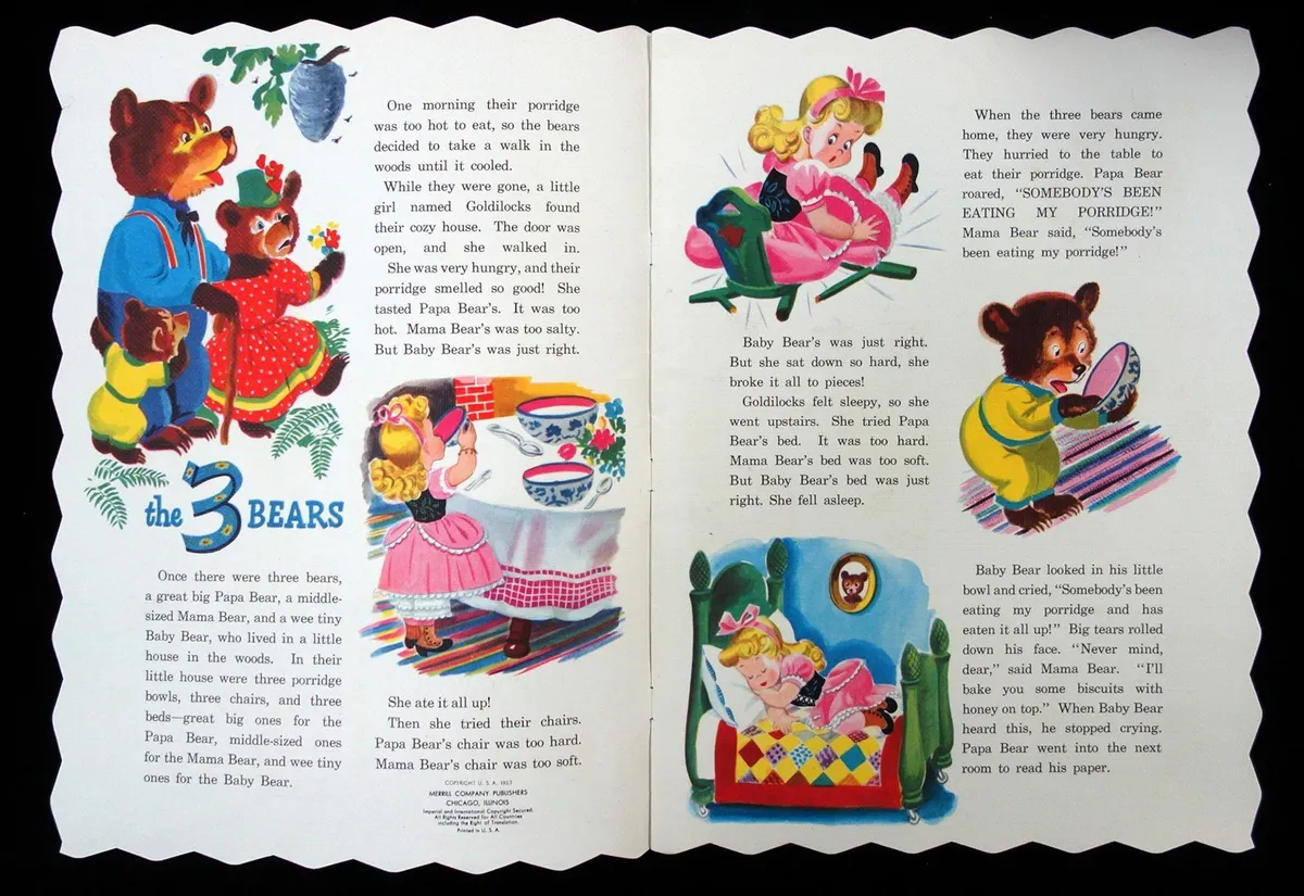 Goldilocks and the three bears and other stories