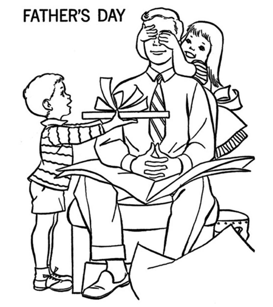 Top free printable fathers day coloring pages online