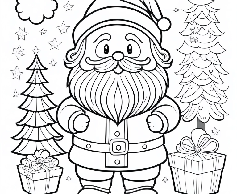 Free printable christmas coloring pages for kids