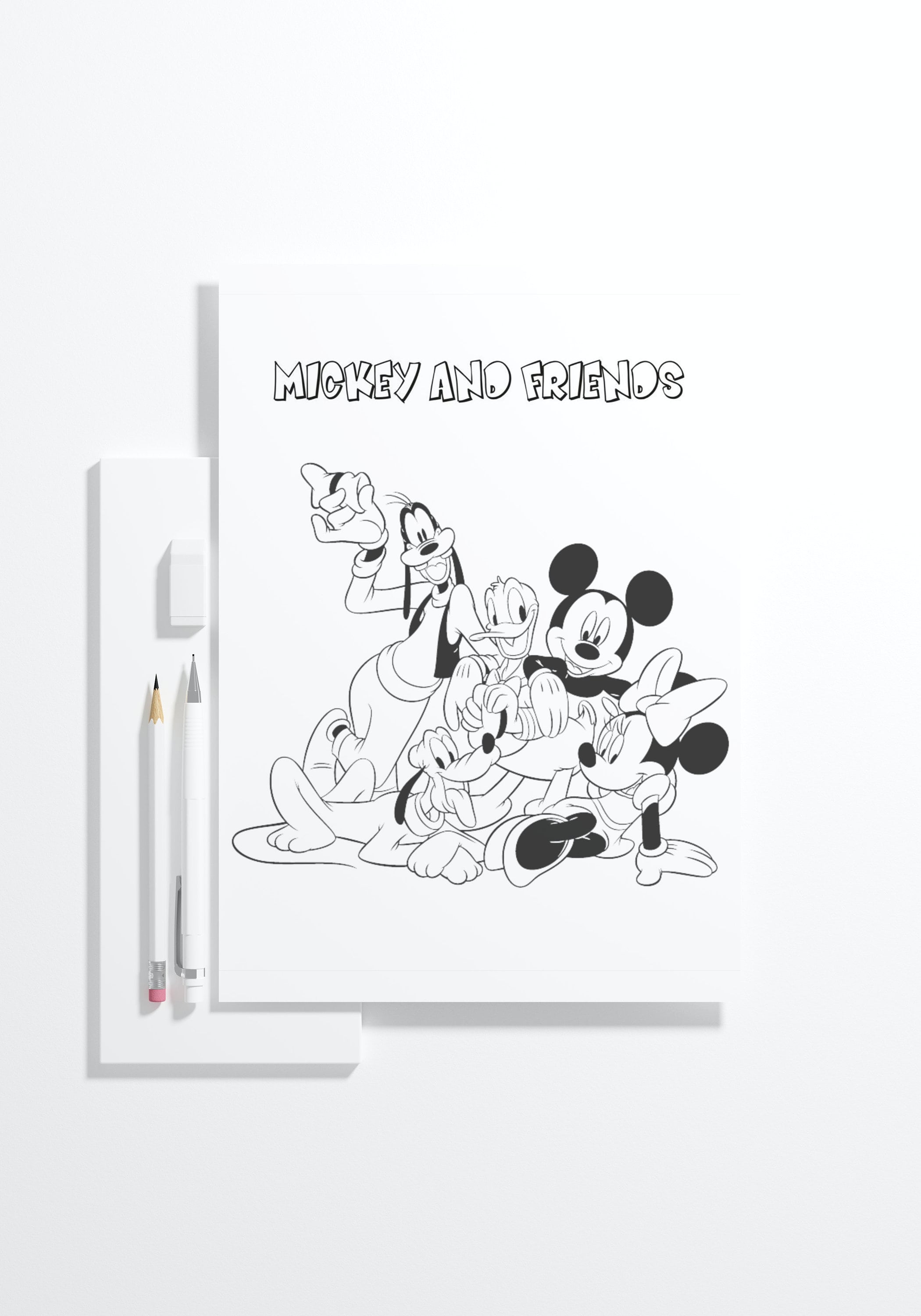 Color wonder patible mickey mouse coloring pages minnie mouse free coloring pages coloring books mickey and friends printable