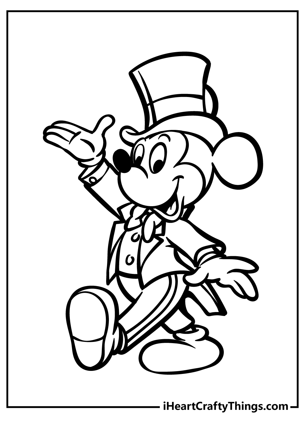 Mickey mouse coloring pages free printables