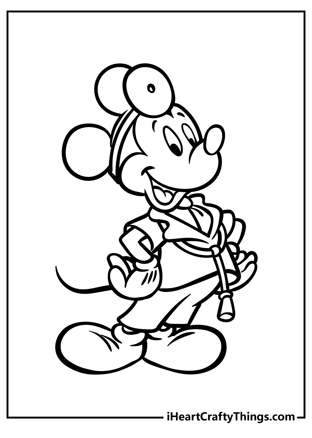 Mickey mouse coloring pages free printables