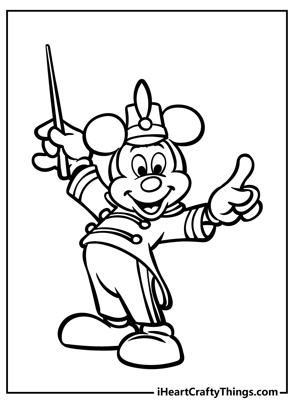 Mickey mouse coloring pages free printables