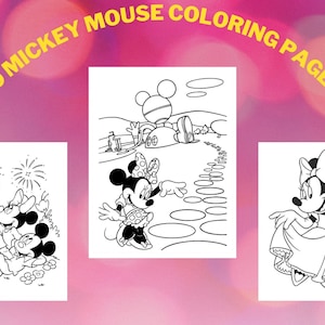 Mickey mouse coloring