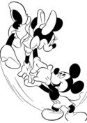 Mickey mouse coloring pages free coloring pages