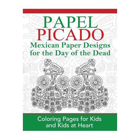 Papel picado coloring pages for kids and kids at heart shop today get it tomorrow