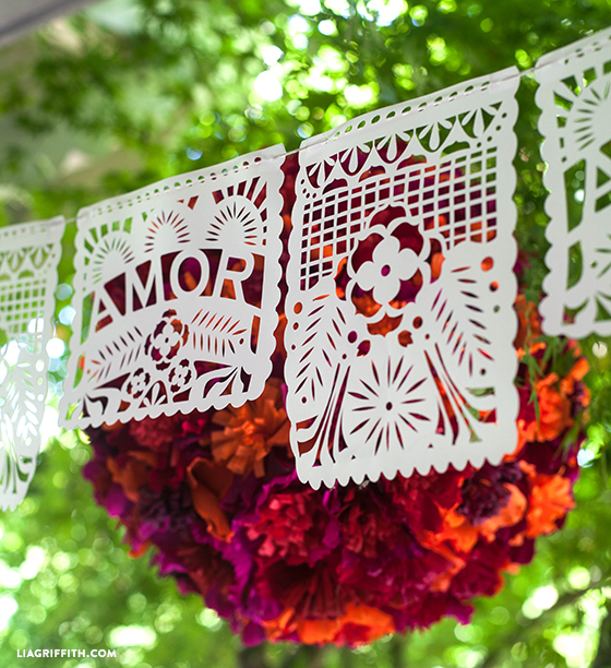 Diy papel picado banner