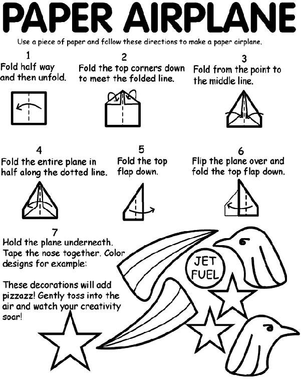 Paper airplane