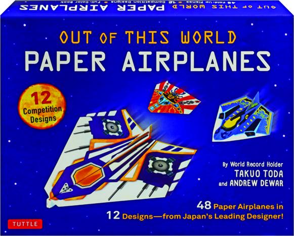 Out of this world paper airplanes