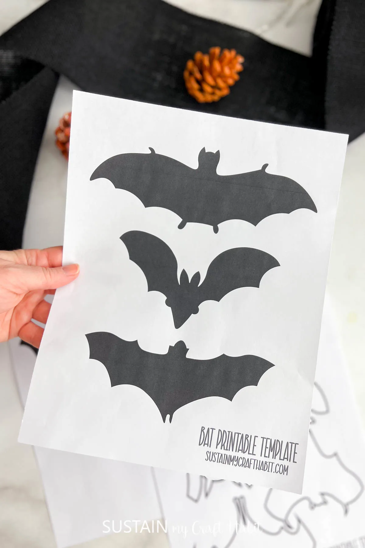 Free printable bat templates and stencils â sustain my craft habit