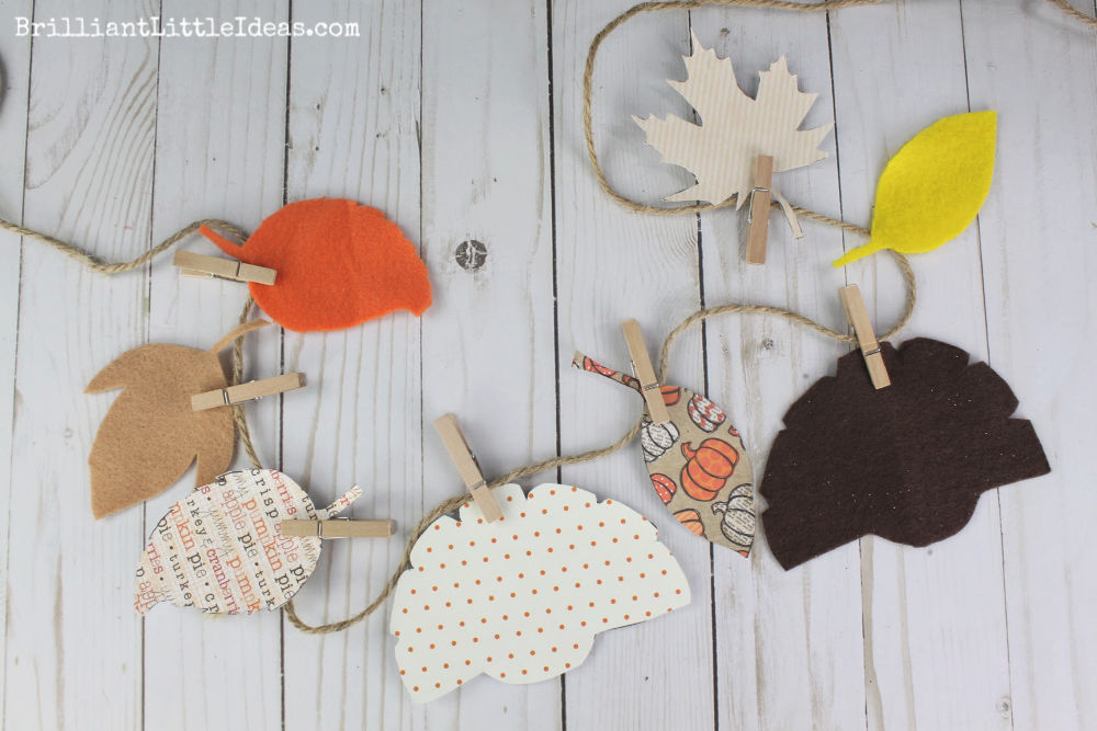 Diy thanksgiving garland