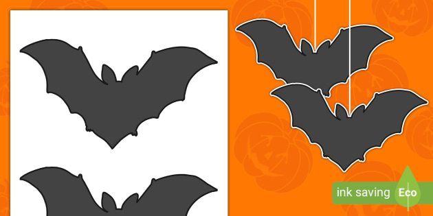 Bat craft template