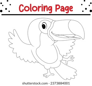 Toucan coloring page images stock photos d objects vectors