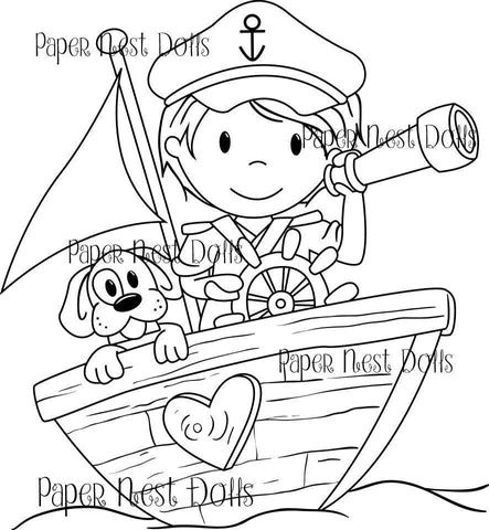 Captain owen â paper nest dolls