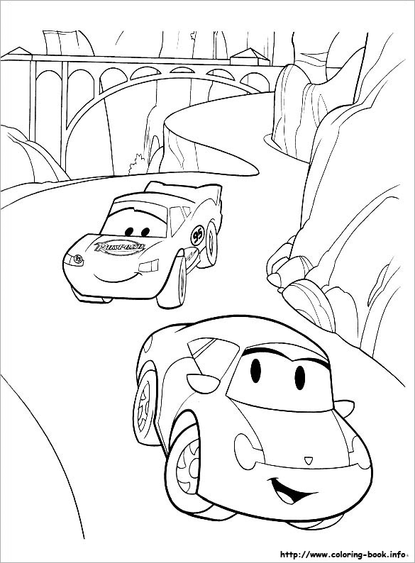 Car coloring pages