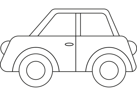 Car printable template free printable papercraft templates