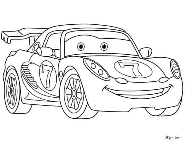 Car coloring pages skip to my lou