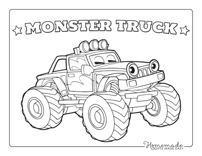 Free printable car coloring pages for kids