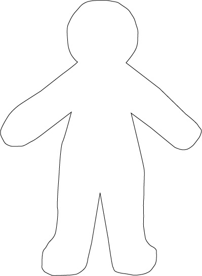 Paper doll template