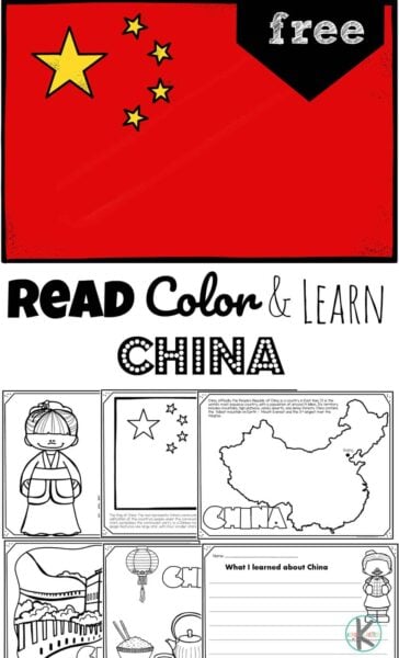 China coloring pages