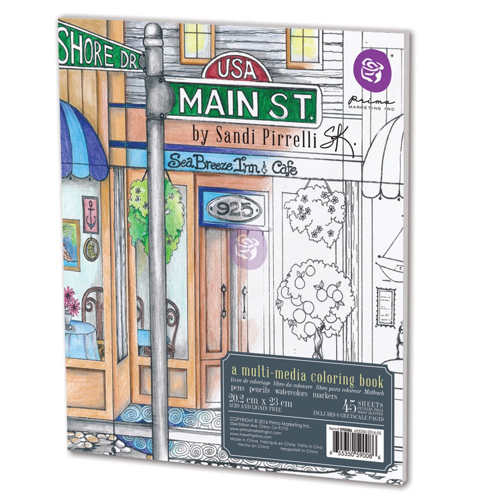 Sp coloring book â main street â art philosophy