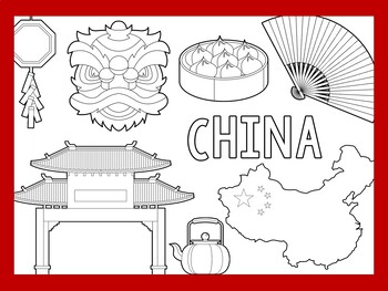 China coloring page by lailabee tpt