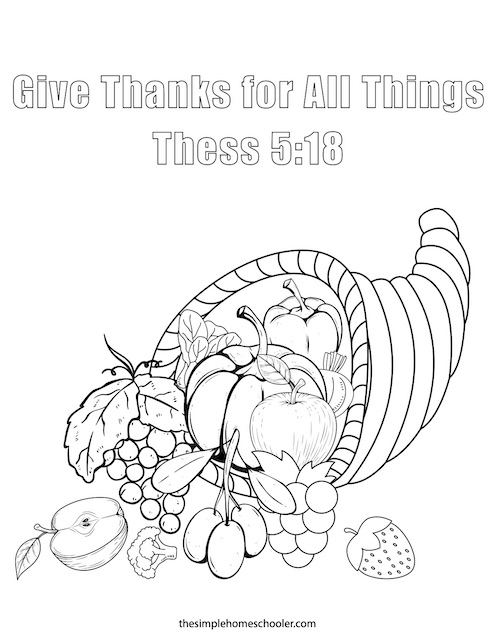 Free printable cornucopia coloring pages for kids and adults