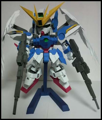 Sd wing gundam zero papercraft net