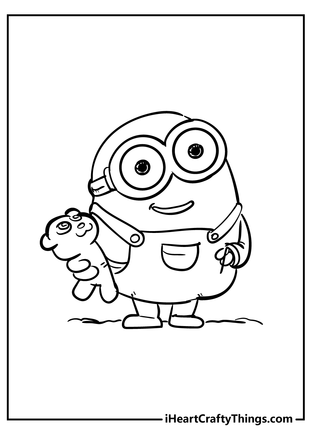 Minions coloring pages free printables