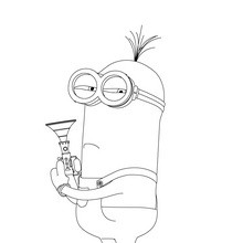 Minion coloring pages